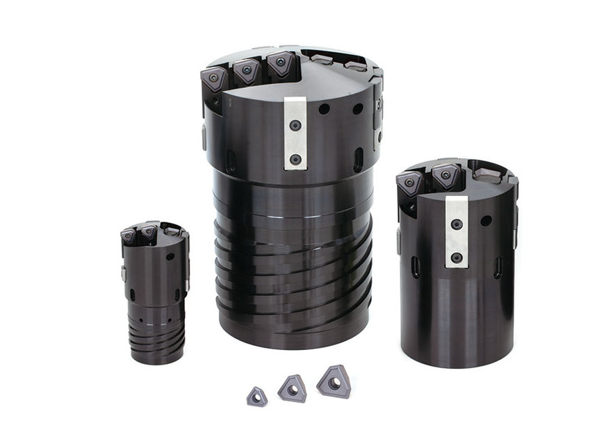 Tungaloy’s AH8015 Grade Inserts Enable Efficient BTA Drilling of